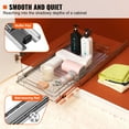 thumbnail image 4 of KFFKFF 11.5 x 16.5 inch Wire Drawer Basket Pull Out Cabinet Under Sink Organizer, 4 of 8