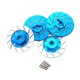 thumbnail image 2 of 4 discos de freno RC profesionales de 12 mm de repuesto para decoración de disco de freno 1:10 azul, 2 of 9