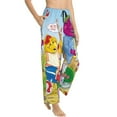 thumbnail image 2 of Barney And Friends Women's Pajama Pants, Comfy All Over Print Lounge Pants Casual Sleepwear with Pockets & Drawstring, 2 of 8