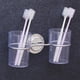 thumbnail image 4 of Porta cepillos de dientes doble Soporte Doble Para Cepillo De Dientes Con Ventosa Para Almacenamiento De Hoteles, Fuerte Succión fuerte succión Magideal Porta cepillos de dientes doble, 4 of 7