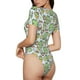 thumbnail image 2 of Fotbe Frog With Sweet Body de Mujer con Cuello Redondo y Mangas Cortas, Sin Mangas Ajustado, Suave, Cómodo y Básico-Small, 2 of 7