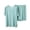 Green, variant on Ice Silk Pajamas for Women Lougewear Sets 2 Pieces Short Sleeve Tshirt Bike Shorts 2025 Summer Outfits