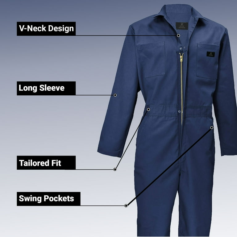 ACTIVE UNIFORMS Overall Workwear Men Long Sleeve Coveralls