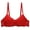 High Risk Red, variant on Women's Floral Lace Underwire push up Bra 34C