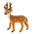 thumbnail image 2 of Figuras de ciervos en miniatura y figuras de animales de reno para baby shower navideño. En pie, 2 of 9