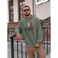 thumbnail image 2 of Buon Ferragosto Italy Flag Hoodie Men -Image by Shutterstock, Male x-Large, 2 of 4