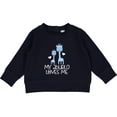 thumbnail image 2 of Inktastic My Abuelo Loves Me Grandson Baby Sweatshirt, 2 of 4