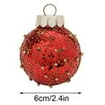 thumbnail image 3 of MesaSe Christmas Ball Ornaments for Christmas Tree 2.36 Inch Christmas Tree Ornaments Decorations with Hanging Rope Multi-Color Decoration for Holiday, 3 of 10