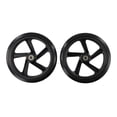 thumbnail image 3 of 2 Pcs Roues de Scooters 8mm Diamètre du Trou Central PU Roues Silencieuses Patins à Roulettes Accessoires de Chariot, 3 of 10