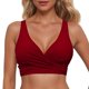 thumbnail image 3 of MKLEKYY Trajes De Baño Mujer 2 Piezas Women Lace Up Swimwear Tops Underwire Full Coverage Bikini Top Push Up Swim Crop Top Tie Back Bathing Suit Tops, 3 of 5