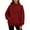 Wine, variant on Yotami Womens Turtleneck Sweatshirt with Pocket Fall Winter Oversized Pullover Fleece Long Sleeve Mock Neck Tops Outfits