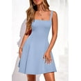 thumbnail image 3 of PRETTYGARDEN Summer Dresses for Women Sleeveless A Line Business Casual Formal Cocktail Party Spring Short Dress, 3 of 10