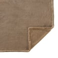 thumbnail image 5 of Mainstays Super Soft Plush Blanket, Brown, King, 5 of 6