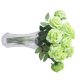 thumbnail image 3 of Simulación de flor de rosa artificial decoración floral oficina en casa tela de boda flor falsa, verde 10 Piezas kenally HA8916-02B, 3 of 6