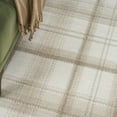 thumbnail image 6 of Nourison Grafix Plaid Ivory Beige 7'10" x 9'10" Area Rug (8x10), 6 of 8