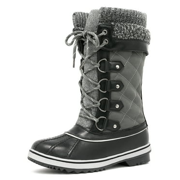 arcticshield women's waterproof memory foam fur winter snow boots