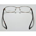 thumbnail image 4 of NEW LULU GUINNESS 710 MENS/WOMENS DESIGNER FULL-RIM BROWNISH GOLD / DARK TORTOISE GORGEOUS VISION CARE TRENDY FRAME DEMO LENSES 52-17-135 EYEGLASSES/SPECTACLES, 4 of 8