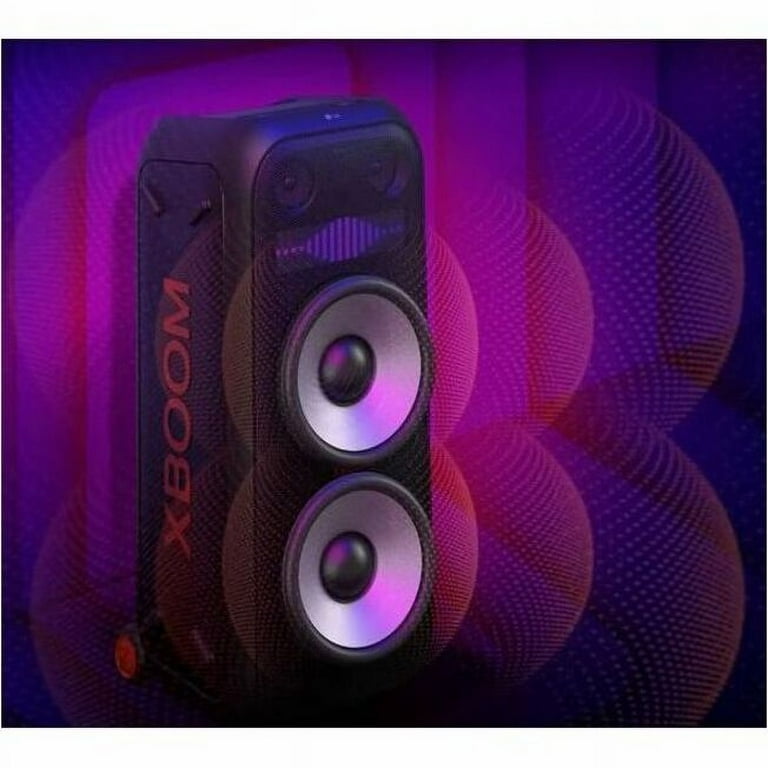 LG XBOOM Portable Bluetooth Speaker with LED Lighting, Black, XL9T