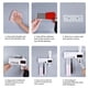 thumbnail image 2 of Organizador Soporte de cepillo de dientes solar UV Dispensador de pasta de dientes de montaje en pared (sensor blanco) Sywqhk Libre de BPA, 2 of 9