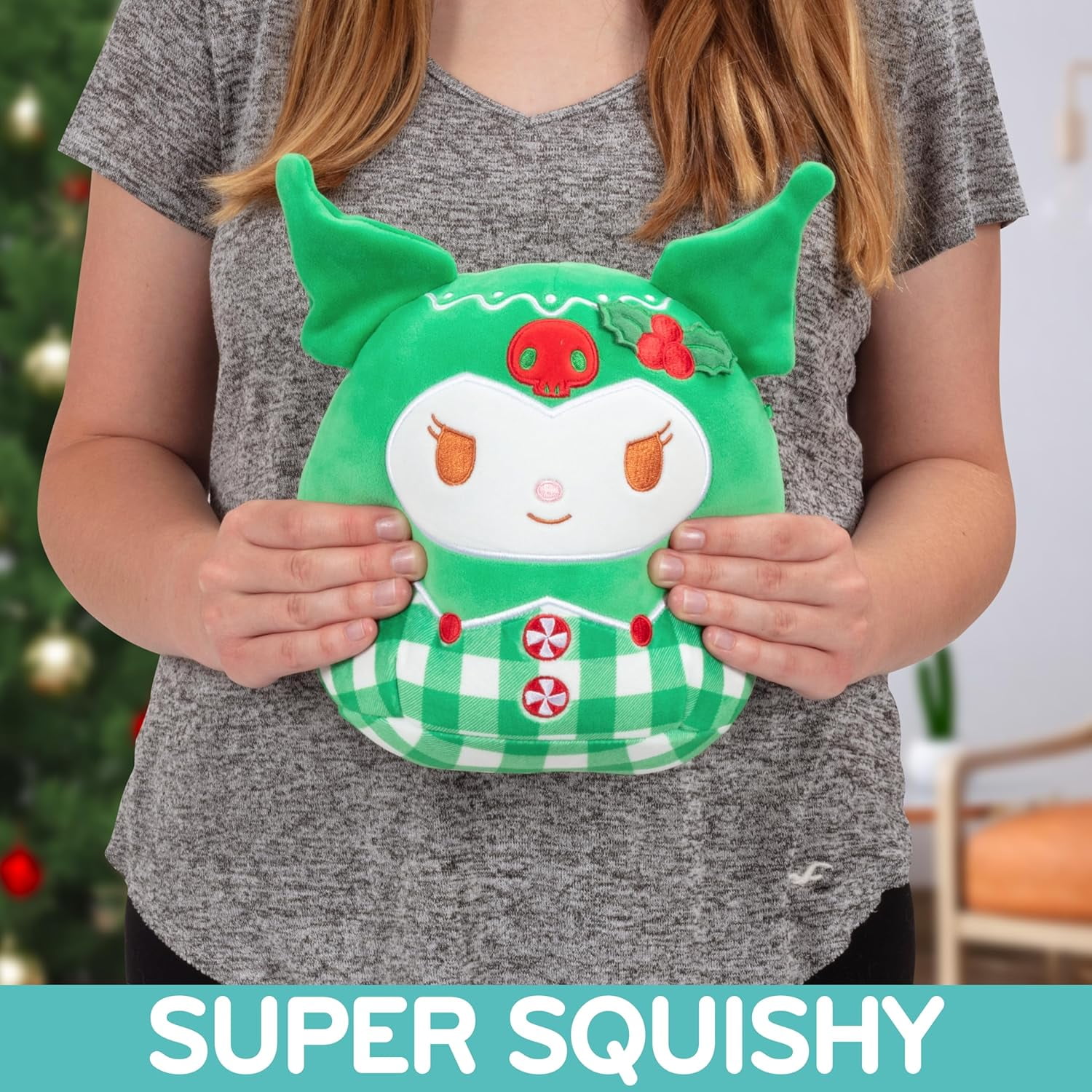 Squishmallows Original 8-Inch Kuromi - Official Jazwares