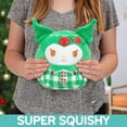 thumbnail image 2 of Squishmallows Original 8-Inch Kuromi - Official Jazwares Hello Kitty Plush - Collectible Soft & Squishy Sanrio Stuffed Animal Toy - Add to Your Squad - Gift for Kids, Girls & Boys, 2 of 5