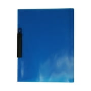 JAM Swing Lock Report Cover, Blue Grid, 1/Pack