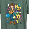 thumbnail image 3 of Toy Story 4 - Woody Howdy - Women's Short Sleeve Graphic T-Shirt, 3 of 5