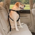 thumbnail image 2 of Negro - Paquete de 2 cinturones de seguridad ajustables Ripstop para perros, cinturón de seguridad universal para perros, 2 of 5