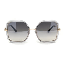 Jessica Simpson Women's J6198 Vintage Jackie O Round Sunglasses with UV400 - Glamoro Sunglasses for Women, 56mm