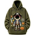 thumbnail image 7 of Aihuaihua Christmas Pet Pouch Hoodie, Fleece Cat Pouch Hoodie Unisex Christmas Sweatshirt Oversized Dog Cat Holder Carrier Front Large Pouch Pullover Top Christmas Gift for Women Men, 7 of 7