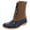 Tan/Navy, variant on SPORTO Womens Brown Bootie Waterproof Ariel Round Toe Block Heel Lace-Up Duck Boots 7.5 M