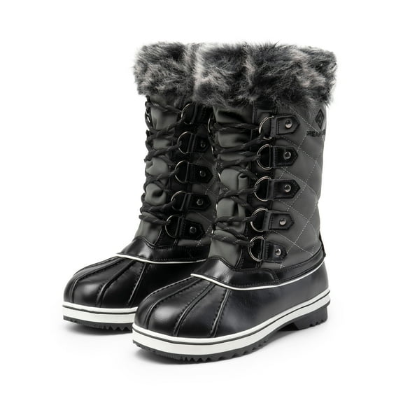 Women's Waterproof Mid-Calf Winter Outdoor Snow Boots