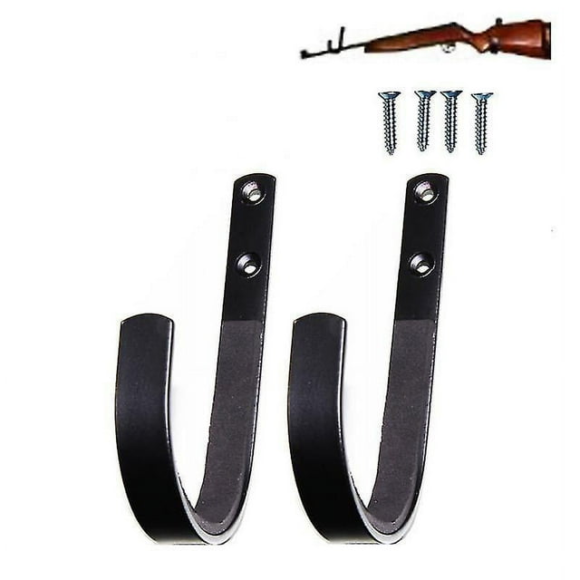 Estante para armas, rifles de almacenamiento, ganchos para escopetas, colgadores de montaje en pared para cualquier rifle