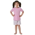 thumbnail image 2 of SCHIESSER Conjunto de pijama para niña - Kids, corto, algodón, motivo Rosa/Blanco 104, 2 of 4
