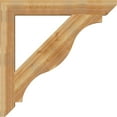 thumbnail image 3 of Ekena Millwork 6"W x 48"D x 48"H Funston Slat Rough Sawn Bracket, Western Red Cedar, 3 of 4