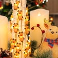 thumbnail image 2 of 2 M 20 Luces LED Navidad Papá Noel Luces de cadena decorativas Luces de hadas alimentadas por batería para la habitación de los niños Dormitorio Cocina Fiesta Decoración del árbol de Navidad Fokelyi HMFJ119-1, 2 of 5