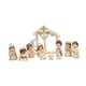 thumbnail image 1 of 12 figuras navideñas del Nacimiento de Jesús, escena del pesebre, escultura en miniatura, decoración coleccionable para inauguración de casa o, 1 of 8