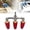 Red, variant on 4000 PSI Triple Turbo Nozzle Pressure Washer, 3-in-1 Pressure Washer Nozzle Tips, 360°Rotating Turbo Nozzles with 1/4" Quick Connector 2.5 Orifice for Power Washer Gun Wand (Blue)