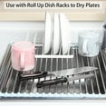 thumbnail image 2 of Tomorotec Dish Plate Storage Drainboard 2-Pack, Alloy Steel Kitchen Pot Lid Holder Dish Plate Drying Rack Drainer Stand Multifunctional Cabinet Organizer, 2 of 9