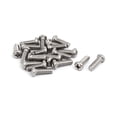 thumbnail image 1 of Tornillos de máquina de cabeza redonda Phillips de acero inoxidable 304 M6 x 18 mm 20 piezas, 1 of 3