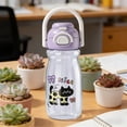 thumbnail image 4 of 700ml High Capacity Straw Cup Water Bottle,Heat Resistant Portable Leak Proof Drinking Mug With Straw Lid For Travel Office Outdoor Hydration Use Durable Reusable Beverage Container Straw Cup, 4 of 5