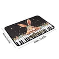 thumbnail image 3 of Weloille Easter Rabbit Floor Mat 1 Piece, 1.31 x 1.97 Ft Thickened Area Rug, Soft Non Slip Absorbent Doormat, Washable Welcome Mat for Entryway Door Bathroom Home Decoration, 3 of 6