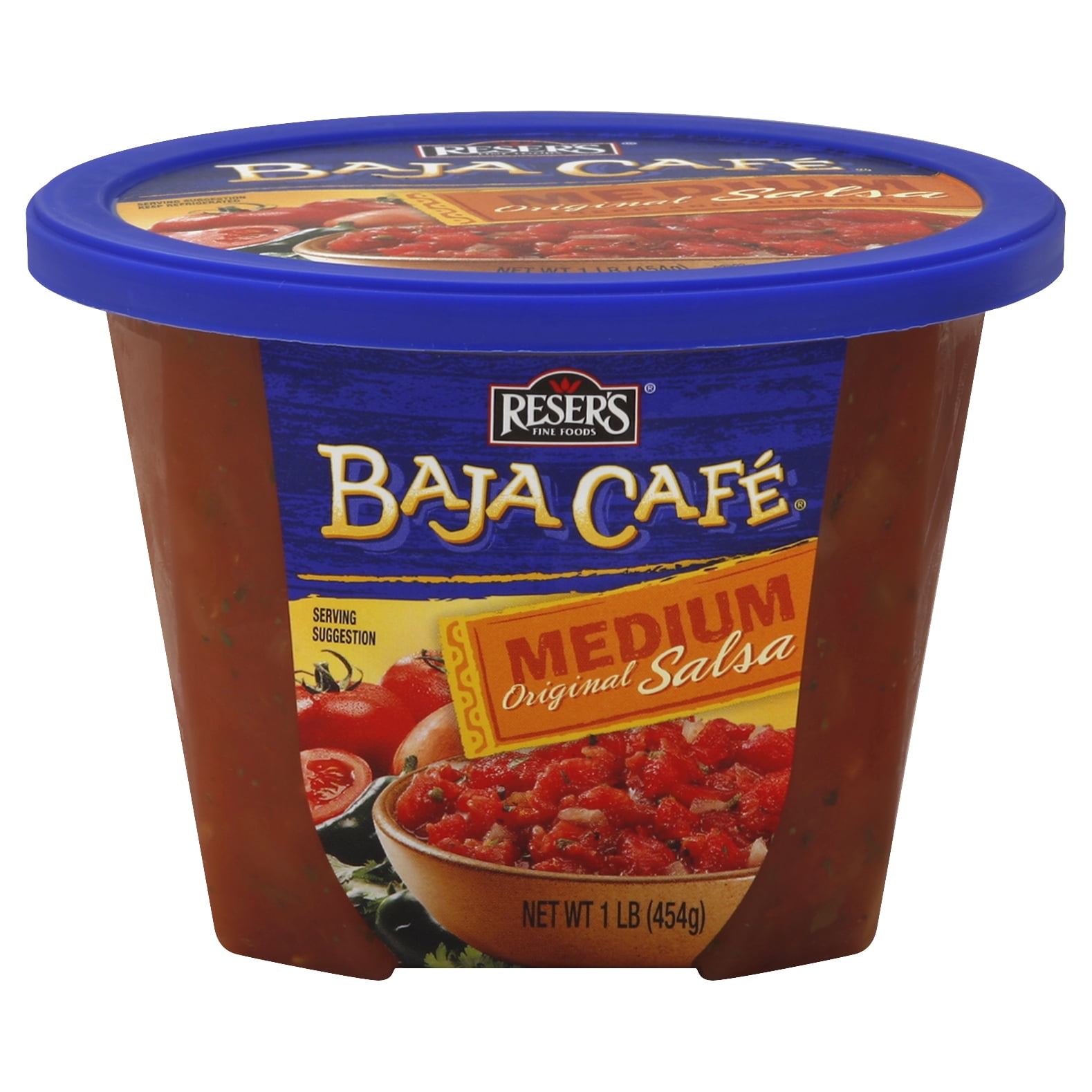 Reser's Baja Cafe Medium Original Salsa, 16 oz Tub (Refrigerated)