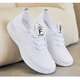 thumbnail image 2 of Womens Slip On Sneakers Tennis Walking  Shoes Breathable Athletic Gym Workout Cross Training SneakersSneakers, 2 of 11
