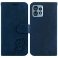 thumbnail image 2 of Compatible with Motorola Moto Edge 40 Pro Embossed Cute Tiger Flip Folio Wallet Case Card Pocket Holder Cover, 2 of 5