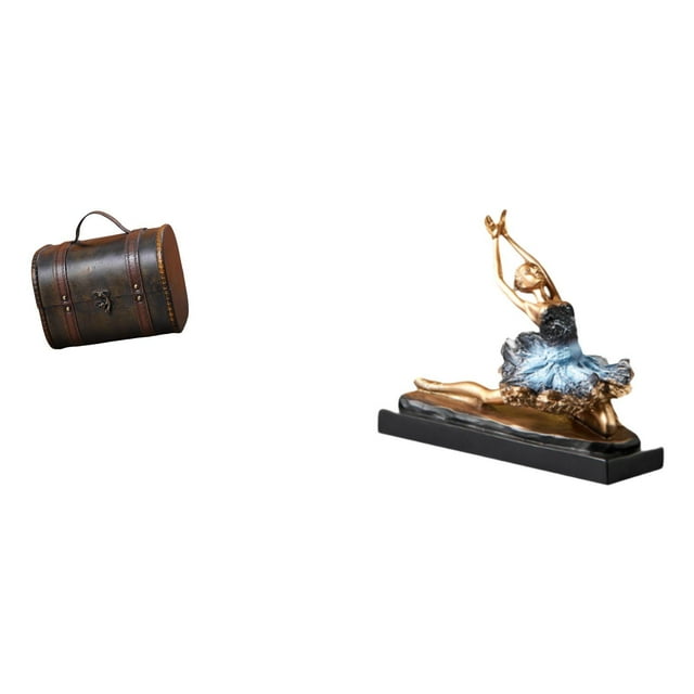 Estuche organizador de joyas,Organizador de joyas de madera para mujeres,hombres y niñas.,estatua de bailarina de ballet,Estatua de bailarina de ballet,figura de bailarina,Escultura de resina