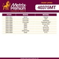 thumbnail image 2 of Metrix Premium Chassis Parts - Front Upper Ball Joint Fits 04-07 Buick Rainier, 03-06 Chevrolet SSR, 02-09 Trailblazer, 02-06 Trailblazer EXT, 04-05 GMC Envoy XUV, 02-09 Envoy, 05-09 Saab 9-7x K6664, 2 of 6