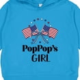 thumbnail image 3 of Inktastic Poppop Girl Patriotic Granddaughter Toddler Hoodie, 3 of 4