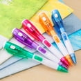 thumbnail image 2 of Bxaolu 5 Pcs Pens with Light Tip 2-in-1 Multi-Function Pen with LED Flashlight for Homes Offices Writing in The Dark (Random Color), 2 of 9