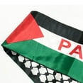 thumbnail image 4 of Mantón Palestino Con Impresión Que No Destiñe Doble Cara para El Día Nacional (mapa Palacios), 4 of 5